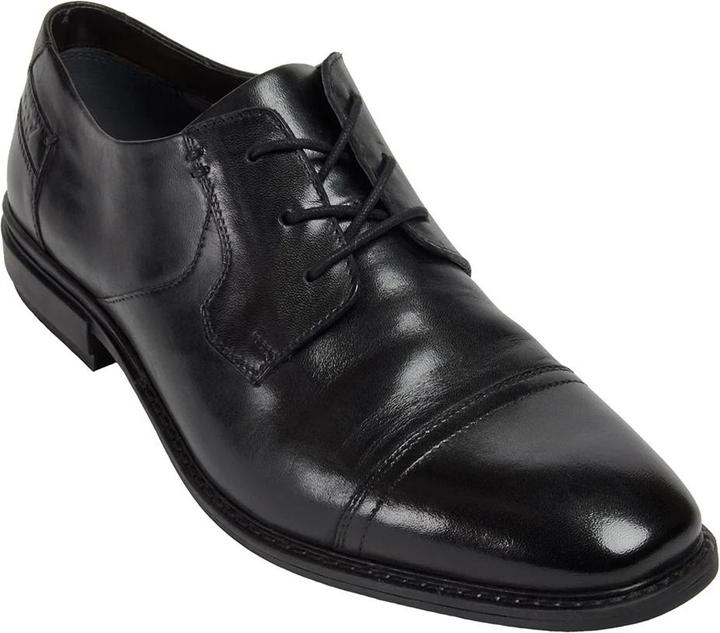 Actual product image Pod Mens Savage Leather Formal Shoes (44.5)