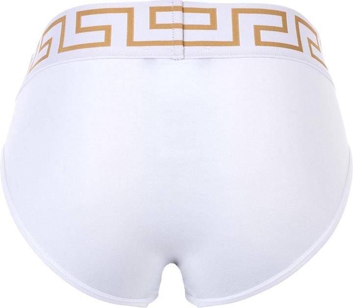 Actual product image Versace Underpants Tri-Pack Slip Jersey Topeka Bi-Stretch Cotton Organic New Logo (L, pack of 3)