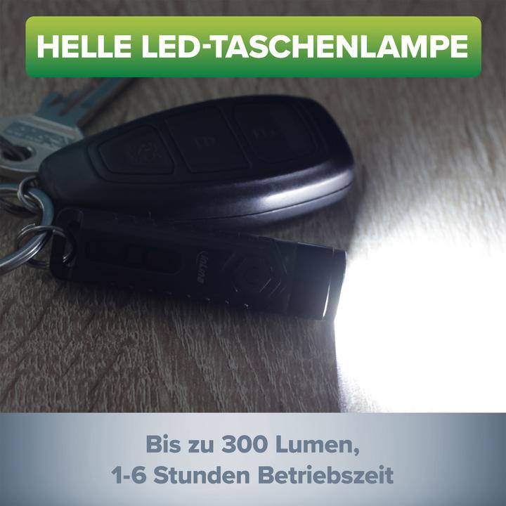 Productafbeelding InLine ® KeyFinder, smarter Schlüsselanhänger mit LED-Licht, 300mAh, IPX65