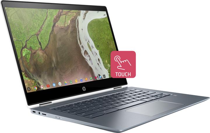 Actual product image HP Chromebook x360 14-da0000ng (14", Intel Pentium Gold 4417U, 4 GB, DE)