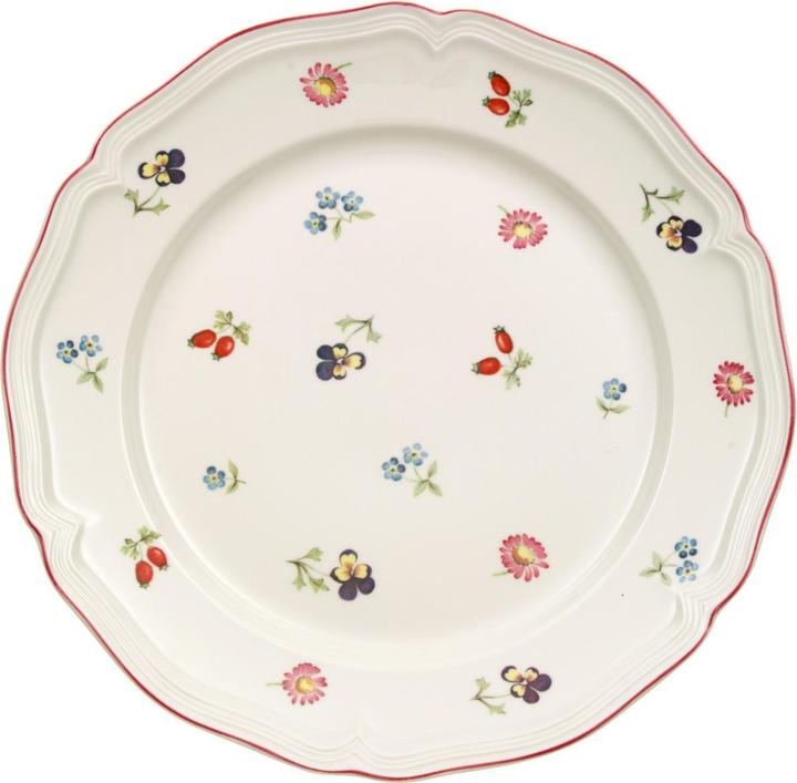 Assiette à déjeuner Petite Fleur (1 x, 21 cm)