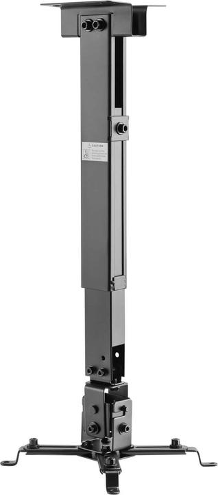 Produktbild Wiltec Beamerhalterung 20kg Projektorhalterung Decke Wand 43-65cm schwenkbar (Decke, Wand)