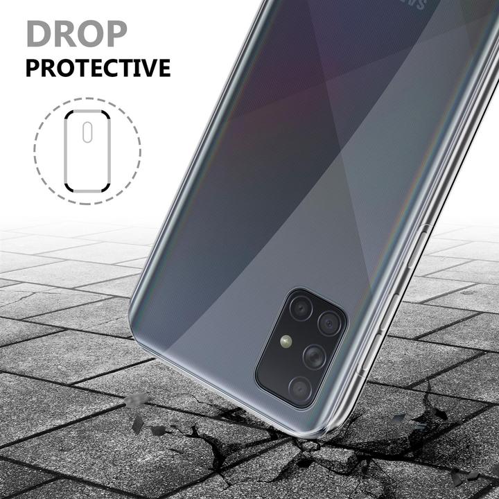 Productafbeelding Cadorabo TPU 360 graden hoesje (Samsung Galaxy A71)