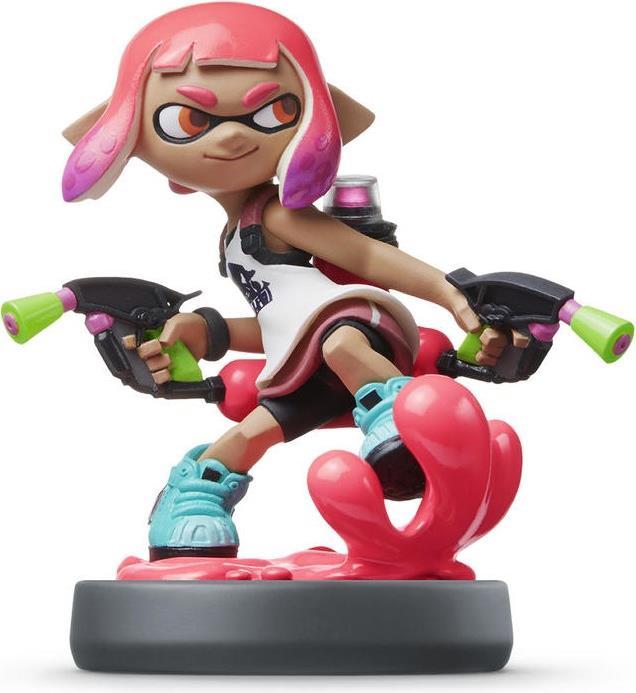 Nintendo amiibo Splatoon Inkling Mädchen (Neon-Pink) (3DS, Wii U, Switch)