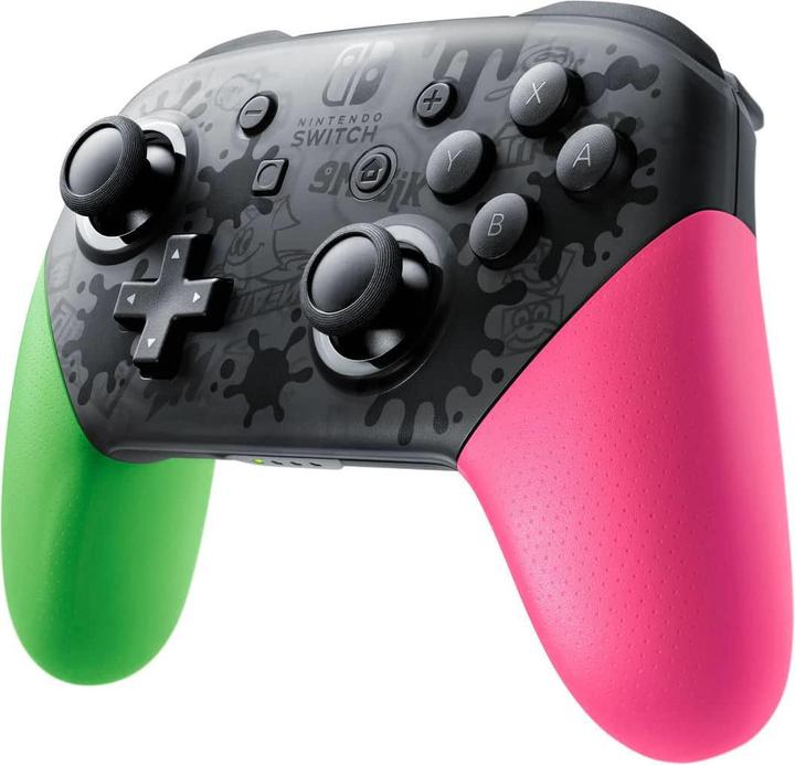 Image du produit Nintendo Switch Pro Controller - Splatoon 2 Limited Edition Limitée (Switch)