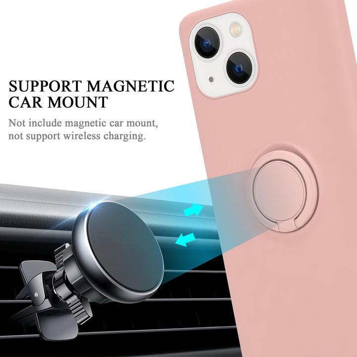 Immagine prodotto Cadorabo Custodia per Apple iPhone 14 in TPU Liquid Ring Stile Custodia in silicone (Apple iPhone 14)