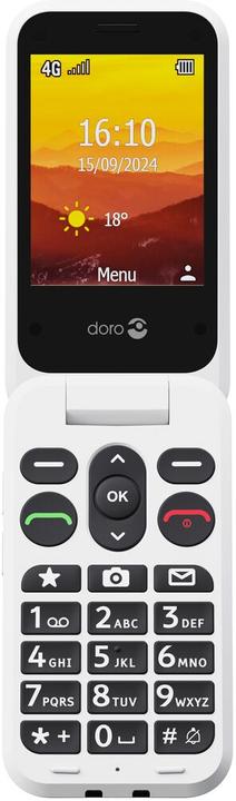 Actual product image Doro Leva L31 Basic Phone, black / white (2.80", 2 Mpx, 4G)