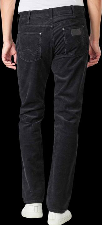 Actual product image Wrangler Greensboro (New Arizona) Cord Pant Straight Fit Bla (W36/L34)