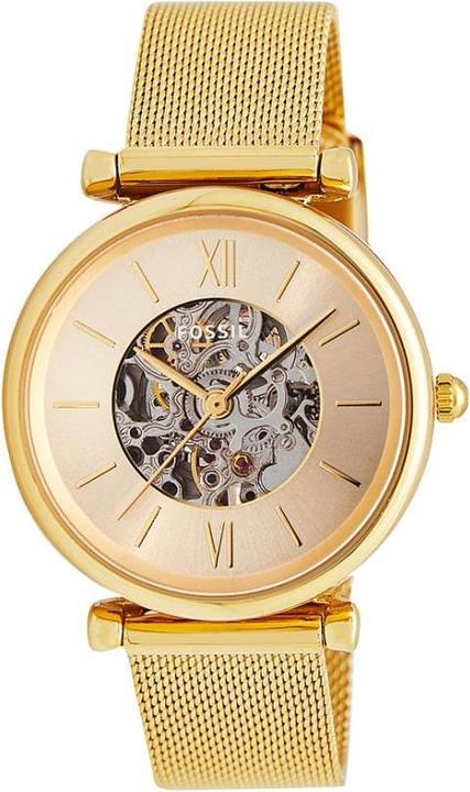 Actual product image Fossil Carlie Mechanical (Analogue wristwatch, 35 mm)