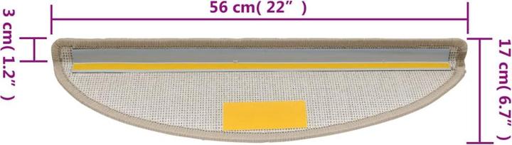 Actual product image VidaXL Elek (56 x 17 x 3 cm)
