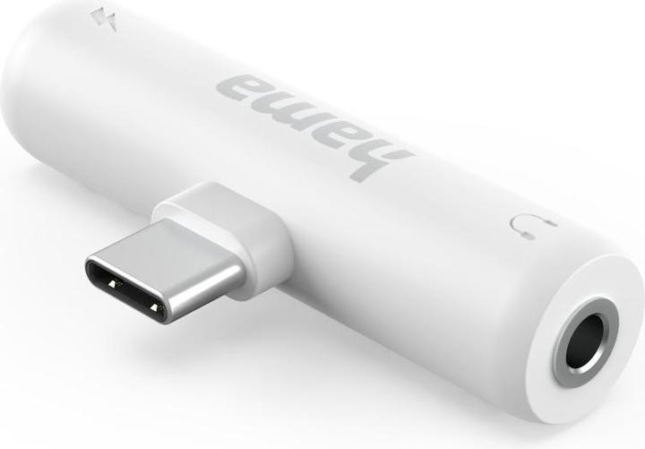 Immagine prodotto Hama Audio-Adapter inkl. Ladefunktion (USB tipo C, Jack da 3.5mm)