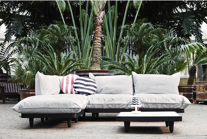 Image du produit Fatboy Paletti Corner seat rock grey