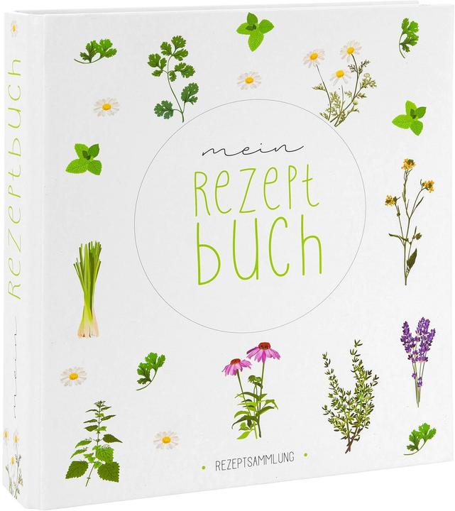 Goldbuch Recipe Folder 22x17 Wildflowers (21 x 22 cm, Lined, Hardcover)