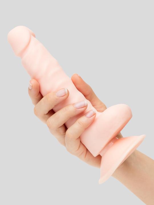 Actual product image Lovehoney Lifelike Lover Classic dual-density dildo with movable foreskin