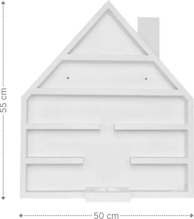 Image du produit Hermex Étagère murale maison