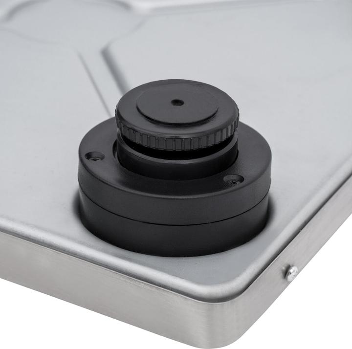 Image du produit Stier Balance pour colis Balance plate-forme jusqu'à 200 kg Plateau en acier inoxydable 30 x 30 cm