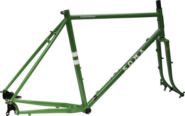 Produktbild Soma Grand Randonneur Rahmenset, Moss Green (55)
