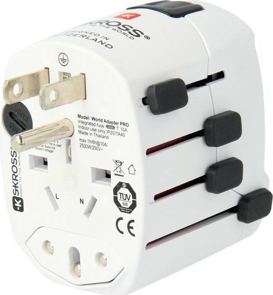 Actual product image Skross PRO - World Travel Adapter