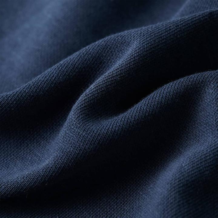 Immagine prodotto VidaXL Felpa da bambino blu navy melange 128,Materiale: 92 (128)