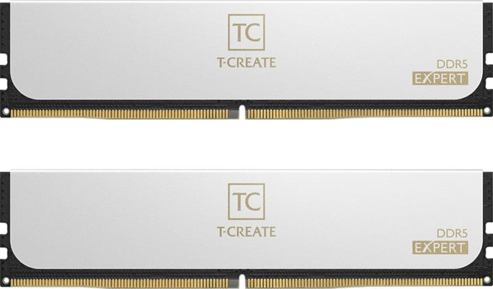 Team Group RAM Team D5 7200 32GB C34 T-Create Expert white K2 (2 x 16GB, 7200 MHz, DDR5 RAM, DIMM)