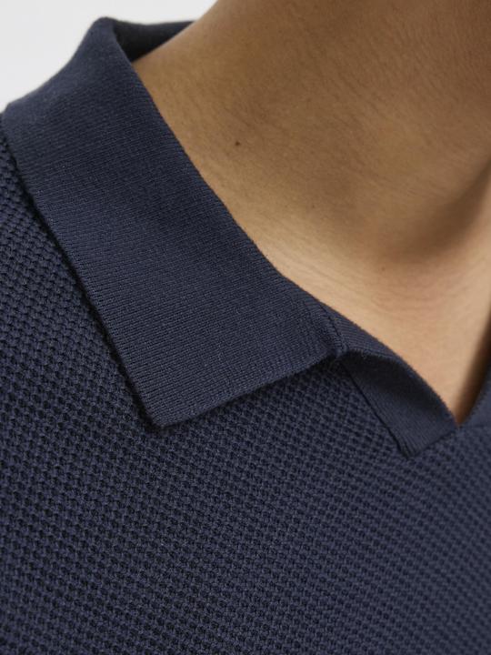 Produktbild Jack & Jones Jprcceaston Knit Split Neck Ss Sn (XXL)