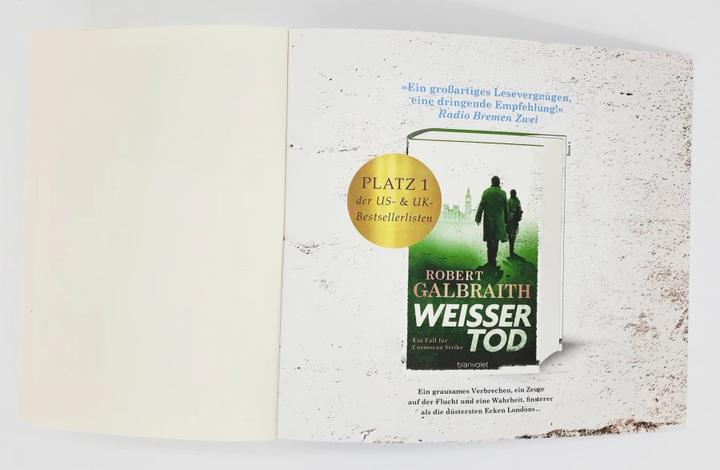 Actual product image Der Ruf des Kuckucks (German, Robert Galbraith, 2014)