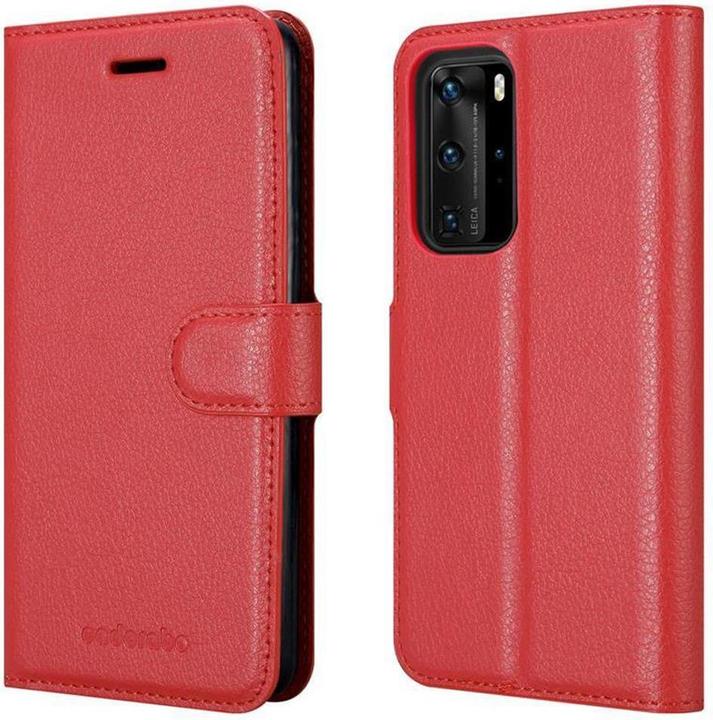 Actual product image Cadorabo Book with stand function cover (Huawei P40)