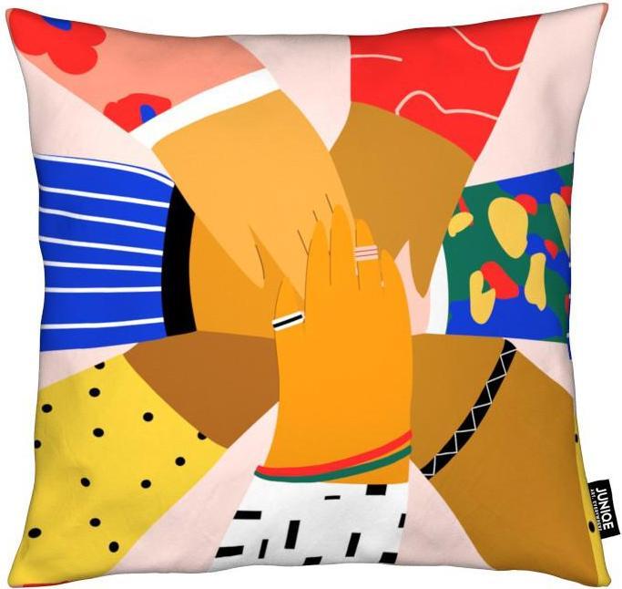 Produktbild Juniqe All Hands - Gruppen (30 x 30 cm)