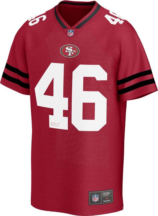 Image du produit Fanatics San Francisco 49ers NFL Poly Mesh Supporters Jersey (L)