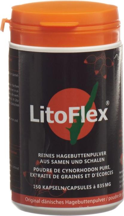 LitoFlex HagebuttenpulverKapseln (150 Stück, Kapseln, 182 g)