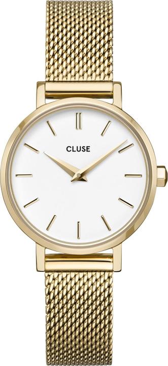 Actual product image Cluse La Bohème Petite Mesh Gold (Analogue wristwatch, 28 mm)