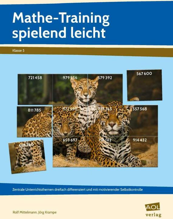 Produktbild Mathe-Training spielend leicht - 5. Klasse (Deutsch, Jörg Krampe, Rolf Mittelmann, 2021)