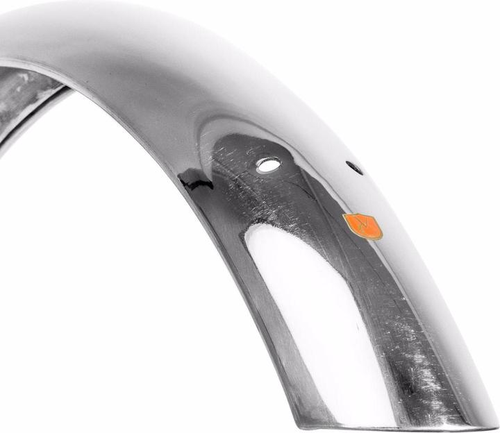 Actual product image Velo Orange Smooth mudguard 26", 60mm, silver (Mudguard set)