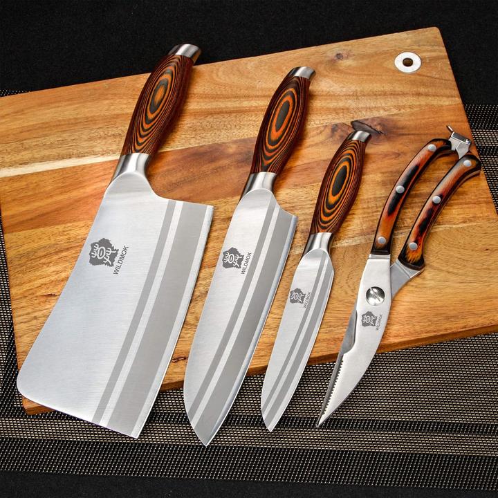 Actual product image Wildmok YLJ-SGT-4JT Kitchen knife set (17.90 cm)