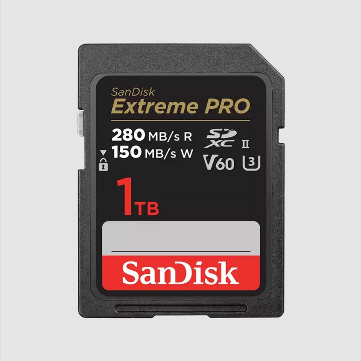 Image du produit SanDisk Extreme PRO UHS-II V60 (1000 Go, SDXC, U3, UHS-II)