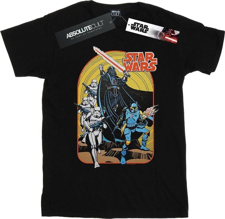 Image du produit Star Wars - T-shirt VINTAGE COMIC SCENE - Femme (4XL)