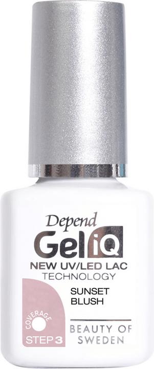 Depend Gel iQ Sunset Blush 5 ml (Sunset Blush, Gel-Effekt Nagellack)