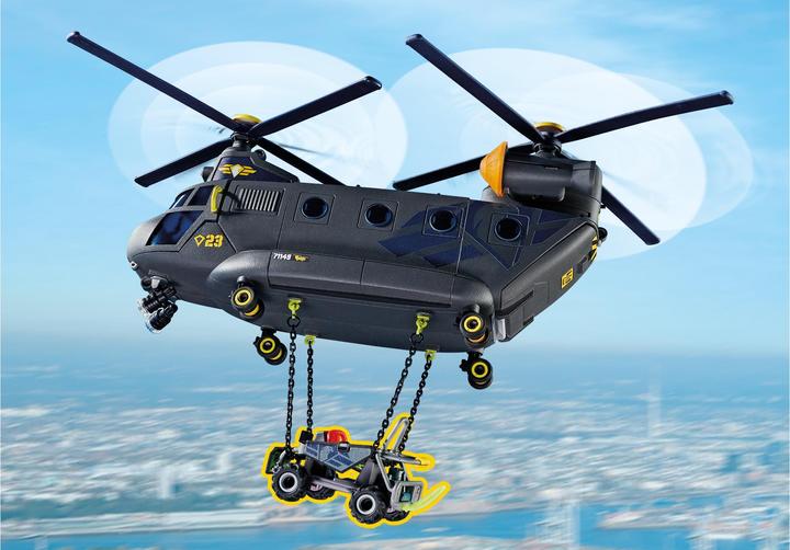Immagine prodotto Playmobil Aereo di soccorso SWAT (71149, Playmobil Città d'azione)