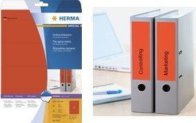Actual product image Herma Folder labels A4