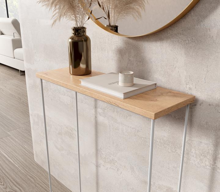 Produktbild ADRK Furniture Konsolentisch Sili (100 x 100 x 70 cm)