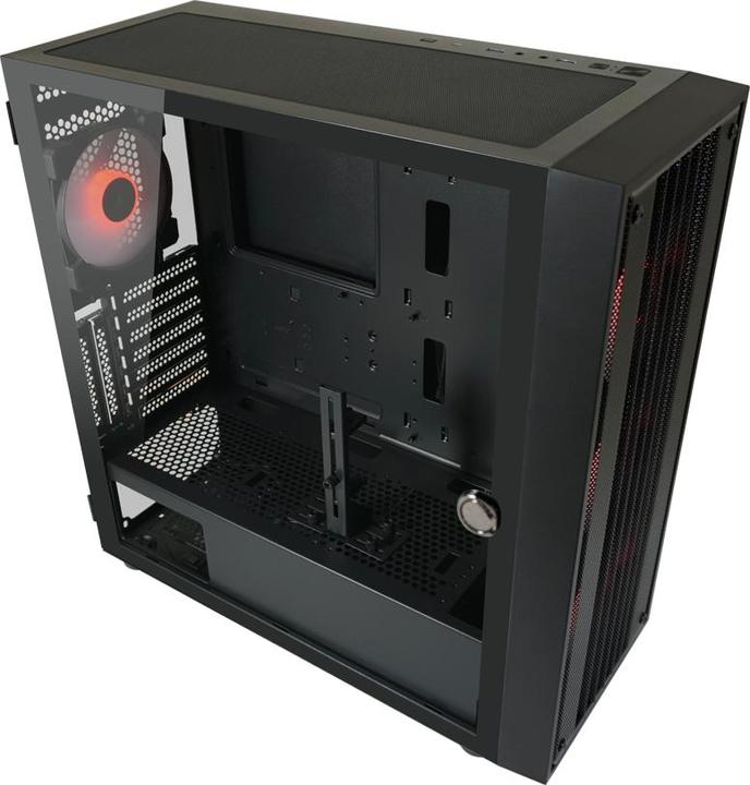 Produktbild LC-Power Geh?use Micro-ATX 810B black USB3.2/Audio,o.Netzteil (mATX, ATX, E-ATX, Mini-ITX)