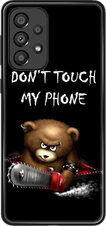 Dont Touch My Phone Bear Black