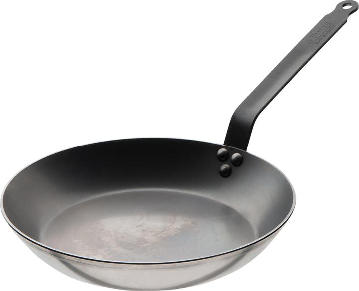 Immagine prodotto de Buyer CARBONE PLUS Padella rotonda alla lionese Ø 26cm, a induzione (26 cm, Padella per friggere, Acciaio)