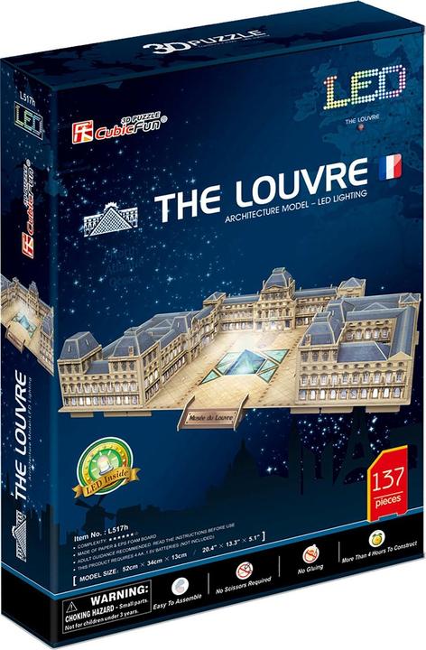 Actual product image Sombo Louvre with LED (137 pieces)