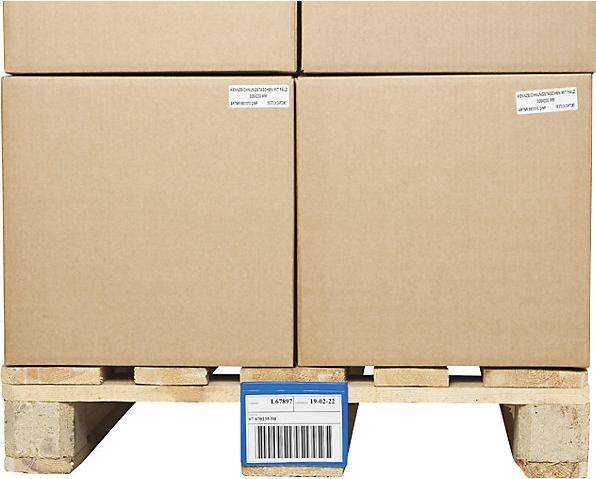 Immagine prodotto kaiserkraft Tasche per piedi di pallet, PU 100 pz.