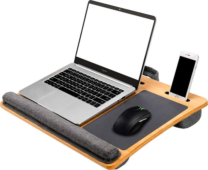 Actual product image Mozo Ergo wood stand for laptop