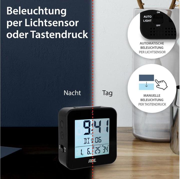 Actual product image ADE Radio-controlled alarm clock