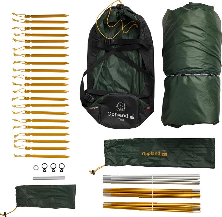 Immagine prodotto Nordisk Tenda Oppland 2 SI (2.0) (Tenda a tunnel, 3.25 kg, 2 persone)