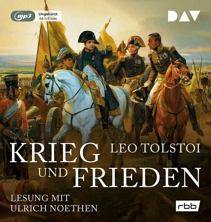 Produktbild Krieg und Frieden (Ulrich Noethen, Hermann Röhl, Leo Tolstoi, Deutsch)