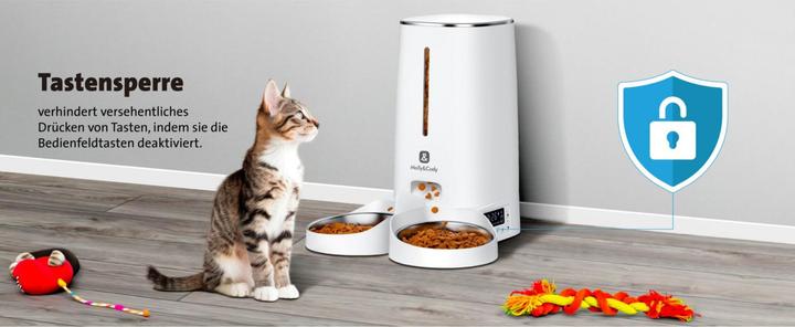 Produktbild Molly&Cody LUCKY automatischer Futterspender für Haustiere (4 l)